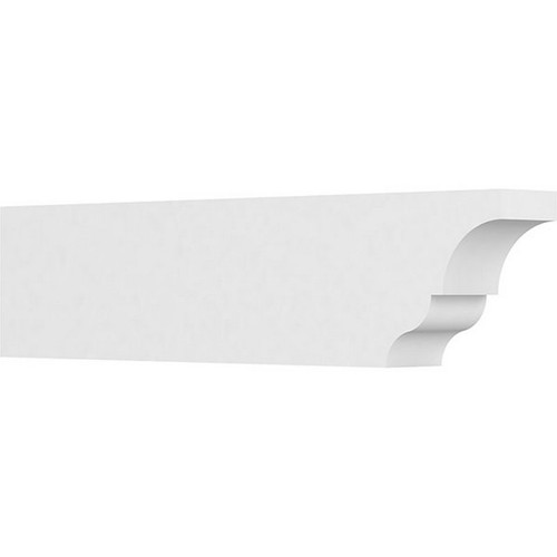 Ekena Millwork Standard Asheboro Rafter Tail - Primed Polyurethane - RFTP05X10X42ASH