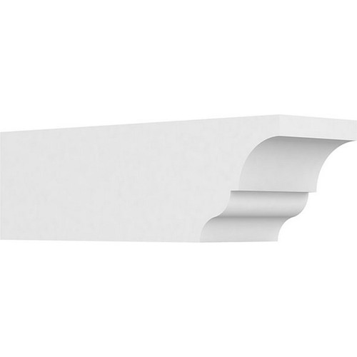Ekena Millwork Standard Asheboro Rafter Tail - Primed Polyurethane - RFTP06X06X20ASH