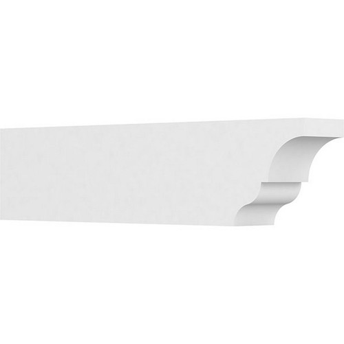Ekena Millwork Standard Asheboro Rafter Tail - Primed Polyurethane - RFTP06X10X42ASH