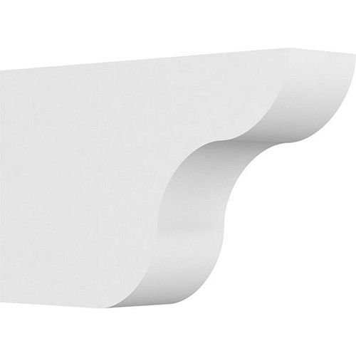 Ekena Millwork Standard Carmel Rafter Tail - Primed Polyurethane - RFTP04X10X16CAR