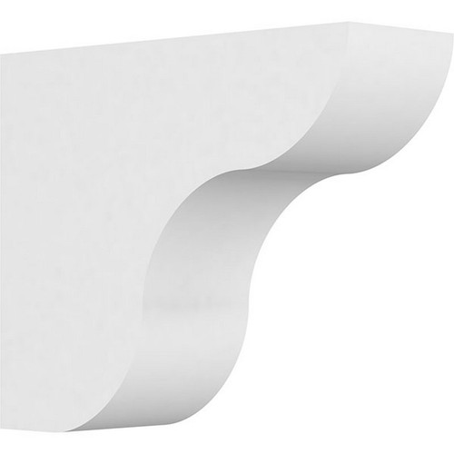 Ekena Millwork Standard Carmel Rafter Tail - Primed Polyurethane - RFTP04X10X20CAR