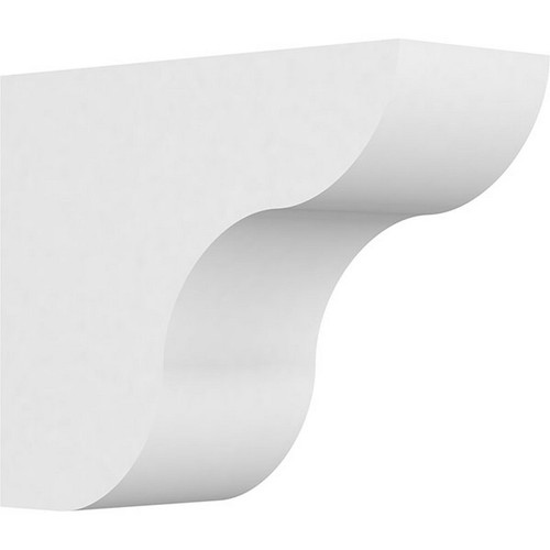 Ekena Millwork Standard Carmel Rafter Tail - Primed Polyurethane - RFTP05X10X12CAR