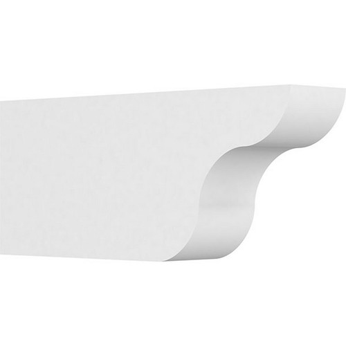 Ekena Millwork Standard Carmel Rafter Tail - Primed Polyurethane - RFTP05X10X24CAR