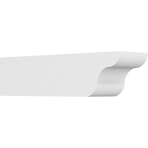 Ekena Millwork Standard Carmel Rafter Tail - Primed Polyurethane - RFTP06X06X24CAR