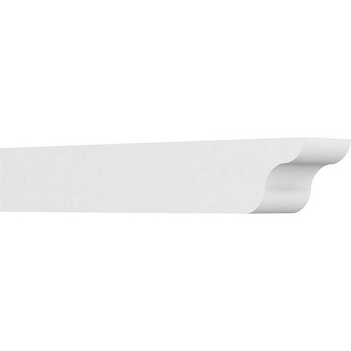 Ekena Millwork Standard Carmel Rafter Tail - Primed Polyurethane - RFTP06X06X36CAR