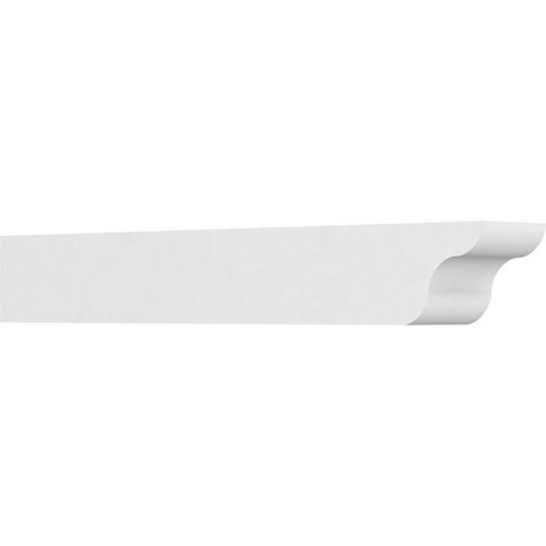 Ekena Millwork Standard Carmel Rafter Tail - Primed Polyurethane - RFTP06X06X42CAR