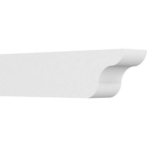 Ekena Millwork Standard Carmel Rafter Tail - Primed Polyurethane - RFTP06X08X30CAR