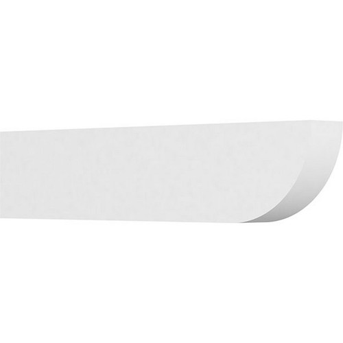 Ekena Millwork Standard Durham Rafter Tail - Primed Polyurethane - RFTP04X08X36DUR