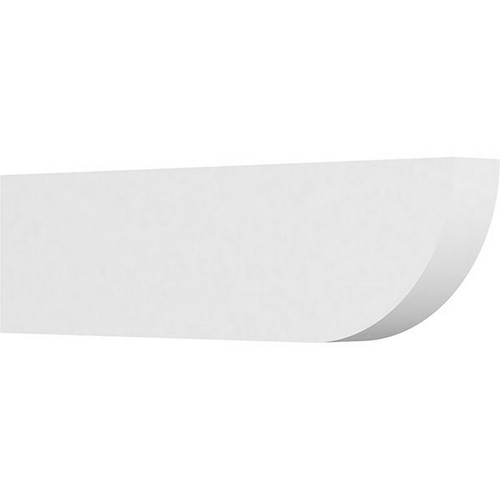 Ekena Millwork Standard Durham Rafter Tail - Primed Polyurethane - RFTP04X10X36DUR