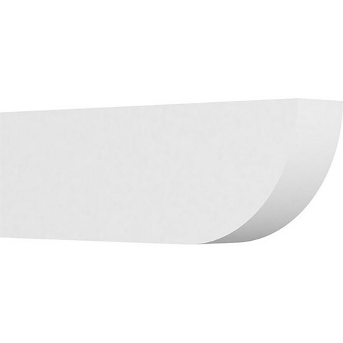 Ekena Millwork Standard Durham Rafter Tail - Primed Polyurethane - RFTP05X10X30DUR