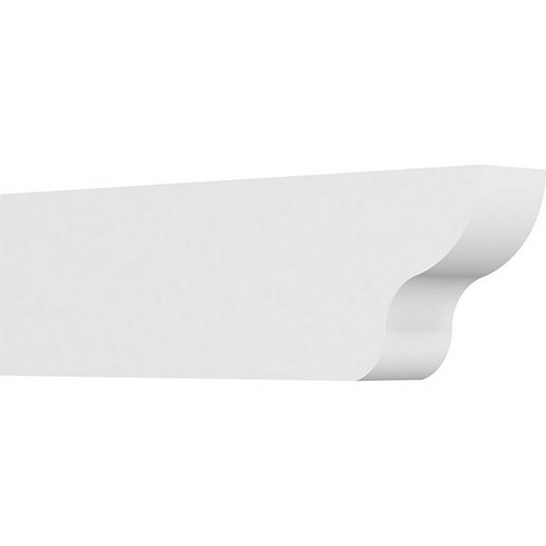 Ekena Millwork Standard Greensboro Rafter Tail - Primed Polyurethane - RFTP03X06X20GRN