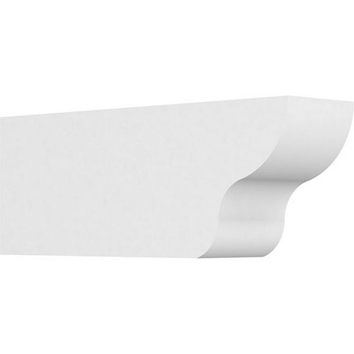 Ekena Millwork Standard Greensboro Rafter Tail - Primed Polyurethane - RFTP04X06X16GRN