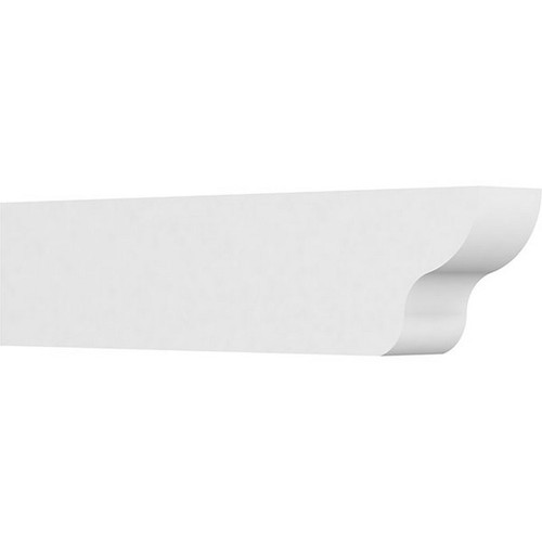 Ekena Millwork Standard Greensboro Rafter Tail - Primed Polyurethane - RFTP06X10X42GRN