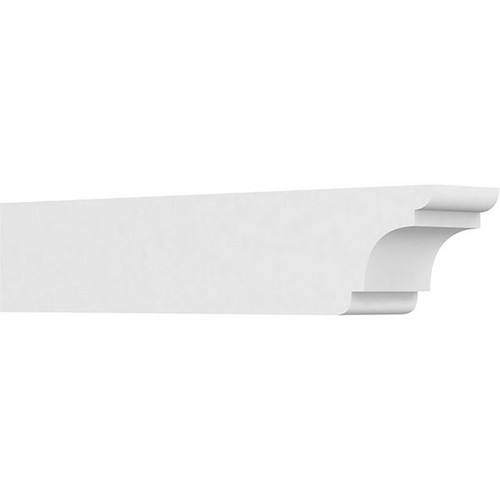 Ekena Millwork Standard New Brighton Rafter Tail - Primed Polyurethane - RFTP05X06X30NEB