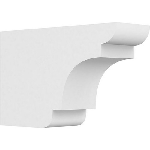 Ekena Millwork Standard New Brighton Rafter Tail - Primed Polyurethane - RFTP05X10X16NEB