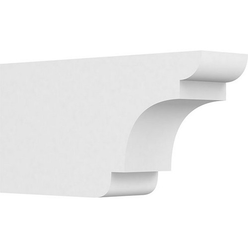 Ekena Millwork Standard New Brighton Rafter Tail - Primed Polyurethane - RFTP05X10X20NEB