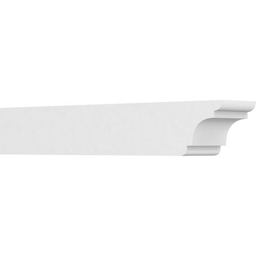 Ekena Millwork Standard New Brighton Rafter Tail - Primed Polyurethane - RFTP06X06X36NEB