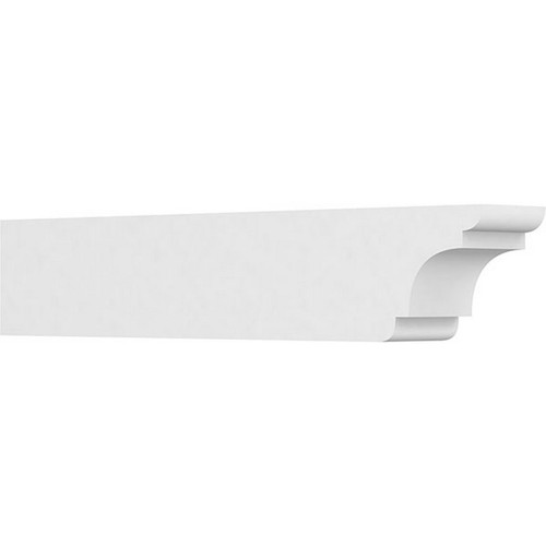 Ekena Millwork Standard New Brighton Rafter Tail - Primed Polyurethane - RFTP06X08X42NEB