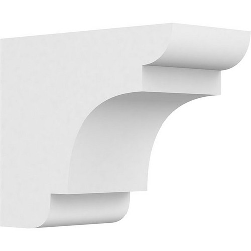 Ekena Millwork Standard New Brighton Rafter Tail - Primed Polyurethane - RFTP06X10X12NEB