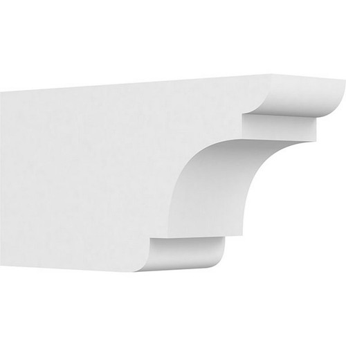 Ekena Millwork Standard New Brighton Rafter Tail - Primed Polyurethane - RFTP06X10X20NEB