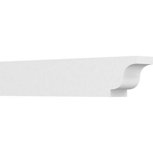 Ekena Millwork Standard Newport Rafter Tail - Primed Polyurethane - RFTP04X06X30NEW