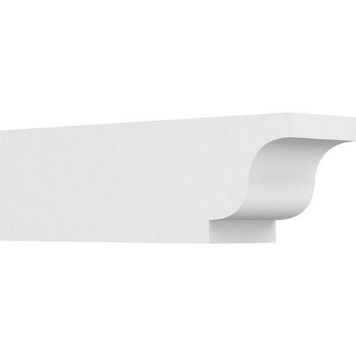 Ekena Millwork Standard Newport Rafter Tail - Primed Polyurethane - RFTP05X06X20NEW