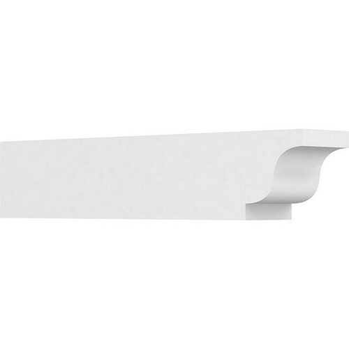 Ekena Millwork Standard Newport Rafter Tail - Primed Polyurethane - RFTP05X06X30NEW