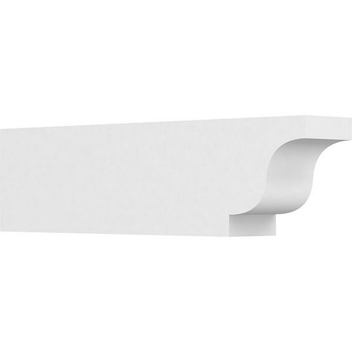 Ekena Millwork Standard Newport Rafter Tail - Primed Polyurethane - RFTP05X08X30NEW