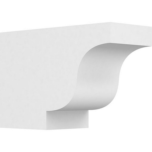 Ekena Millwork Standard Newport Rafter Tail - Primed Polyurethane - RFTP05X10X24NEW
