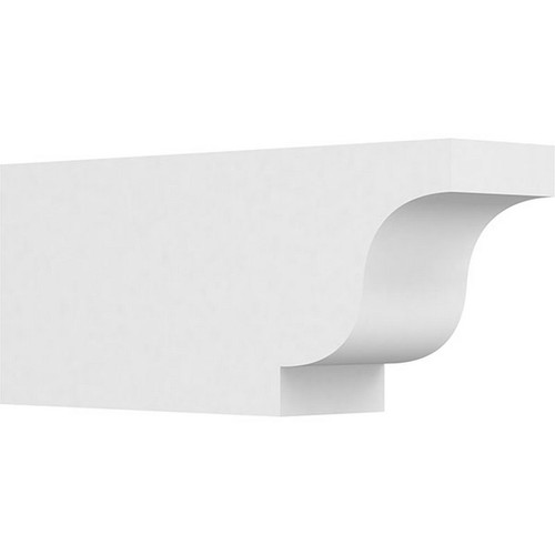 Ekena Millwork Standard Newport Rafter Tail - Primed Polyurethane - RFTP06X10X24NEW