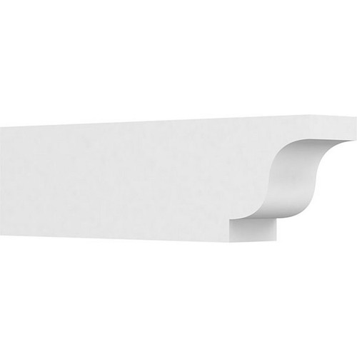 Ekena Millwork Standard Newport Rafter Tail - Primed Polyurethane - RFTP06X10X36NEW