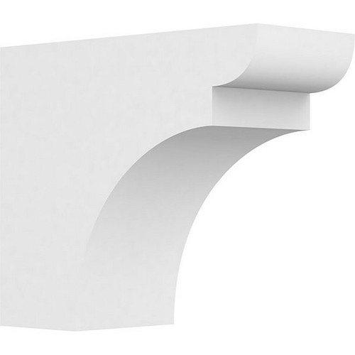 Ekena Millwork Standard Yorktown Rafter Tail - Primed Polyurethane - RFTP05X10X12YOR