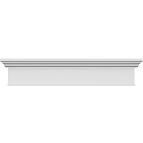 Ekena Millwork Crosshead - Primed Polyurethane - CRH07X102BT