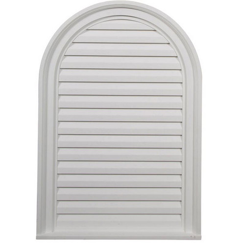 Ekena Millwork Gable Vent - Primed Polyurethane - GVCA22X32D