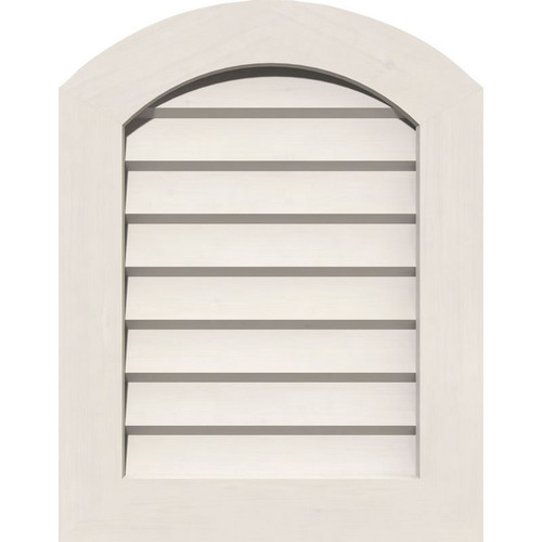 Ekena Millwork Gable Vent - Primed Polyurethane - GVPAR12X2001DUN