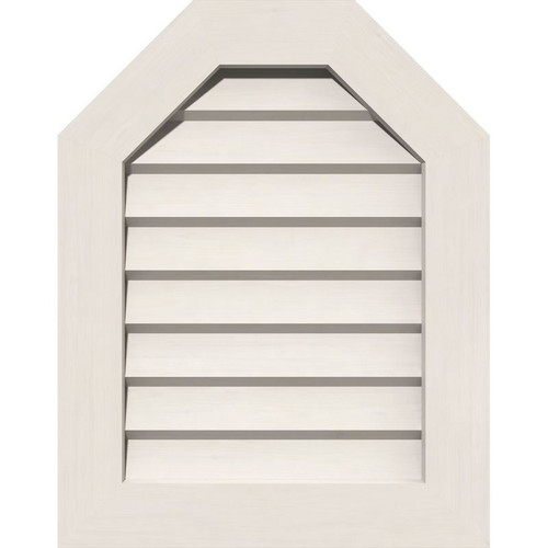 Ekena Millwork Gable Vent - Primed Polyurethane - GVPOT18X3601DUN