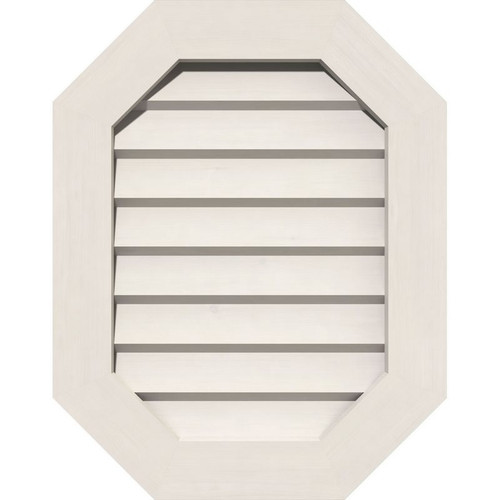 Ekena Millwork Gable Vent - Primed Polyurethane - GVPOV30X3601DUN