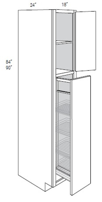 JSI Cabinetry Dover Kitchen Cabinet - WP1890PO-KD