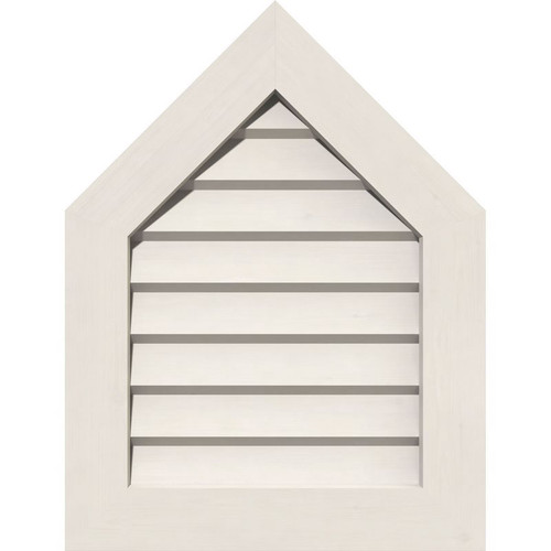 Ekena Millwork Gable Vent - Primed Polyurethane - GVPPE26X3601DUN-06