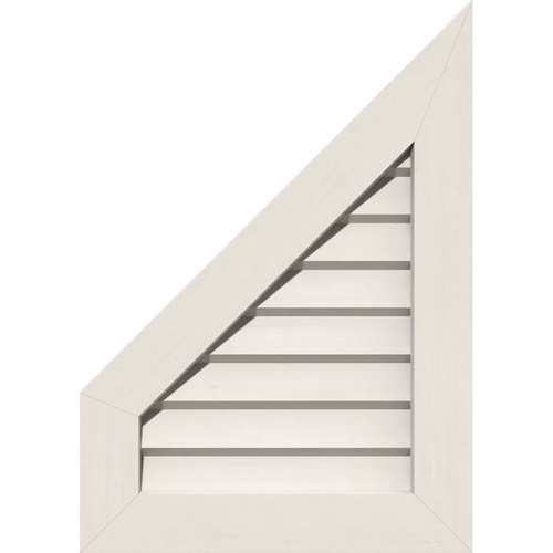Ekena Millwork Gable Vent - Primed Polyurethane - GVPPL24X2601DUN-04