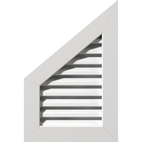 Ekena Millwork Gable Vent - Primed Polyurethane - GVPPL36X3601FUN-09