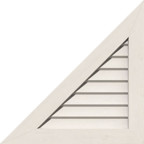 Ekena Millwork Gable Vent - Primed Polyurethane - GVPRL34X3401DUN