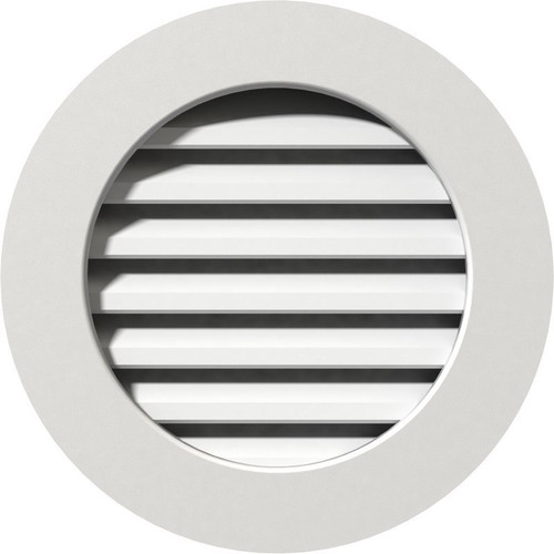 Ekena Millwork Gable Vent - Primed Polyurethane - GVPRO14X1401FUN