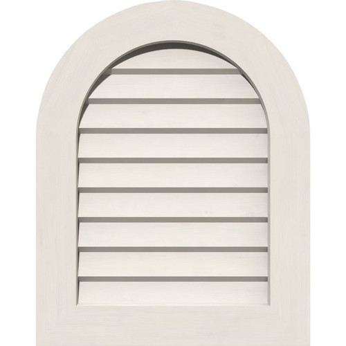 Ekena Millwork Gable Vent - Primed Polyurethane - GVPRT26X2401DUN