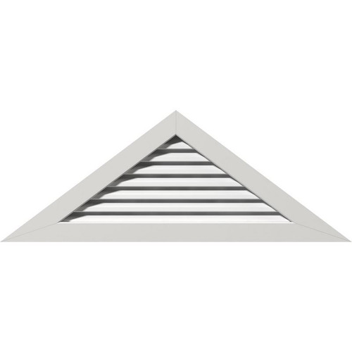 Ekena Millwork Gable Vent - Primed Polyurethane - GVPTR60X2501FUN