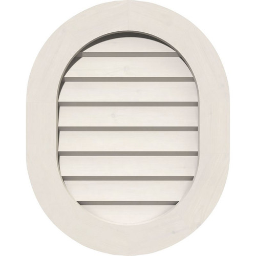 Ekena Millwork Gable Vent - Primed Polyurethane - GVPVR12X3401DUN