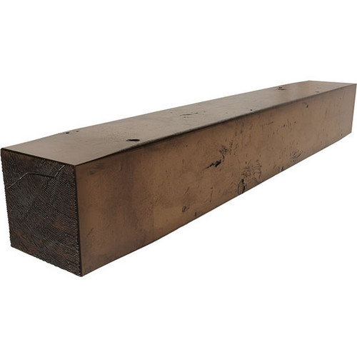 Ekena Millwork Faux Wood Mantel - Primed Polyurethane - MANUKP08X10X72NG