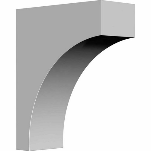 Ekena Millwork Bracket - Primed Polyurethane - BKT03X07X09ST