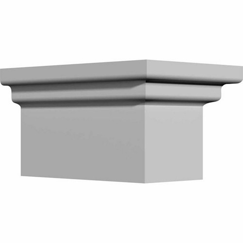 Ekena Millwork Bracket - Primed Polyurethane - BKT07X04X05FE