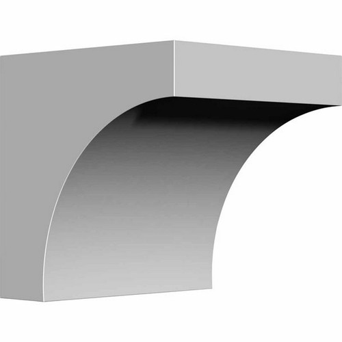 Ekena Millwork Bracket - Primed Polyurethane - BKT07X07X07ST